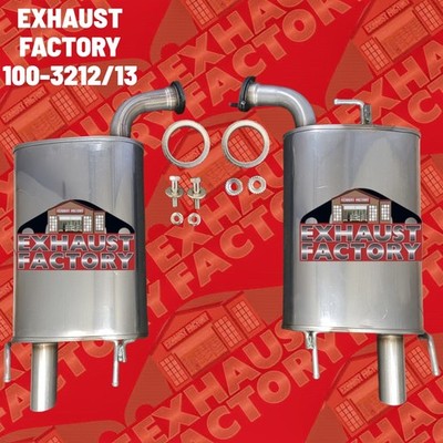 REAR LEFT & RIGHT SIDE MUFFLER ASSEMBLY FITS 2007-2012 LEXUS ES350 3.5L ENG