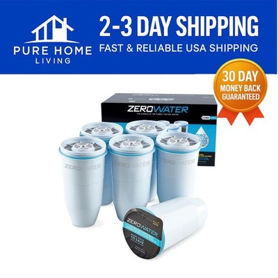 5-Stage Replacement Filters for Zero Water Systems - Certified to Ensure Safety