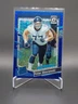 Peter Skoronski Titans 2023 Donruss Optic #296 Blue Glitter Rated Rookie RC