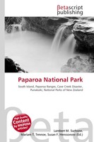Lambert M. Surhone (U. A.) | Paparoa National Park | Taschenbuch | Englisch