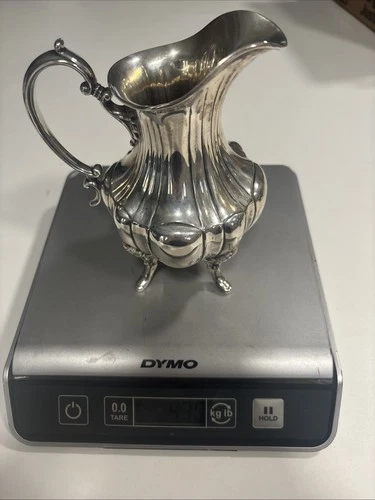 REED & BARTON STERLING SILVER CREAMER BRADFORD 705 430g 6 1/4”