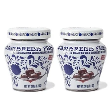 2 Pack, 8.1 oz each, AMARENA FABBRI Wild Cherries In Syrup  BB: 03/21/2029