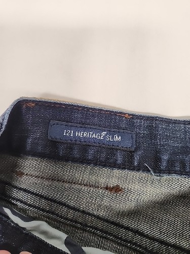 Lucky Brand Classic 121 Heritage Slim Fit Denim Jeans Mens Size 36x32 Excellent - Picture 8 of 11