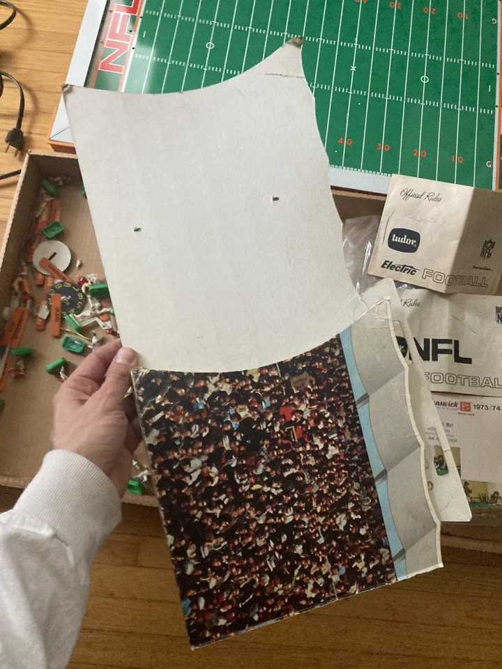 Vintage Tudor NFL American Conference Electric AFC Football Game Chiefs & Colts - Image 2 of 4