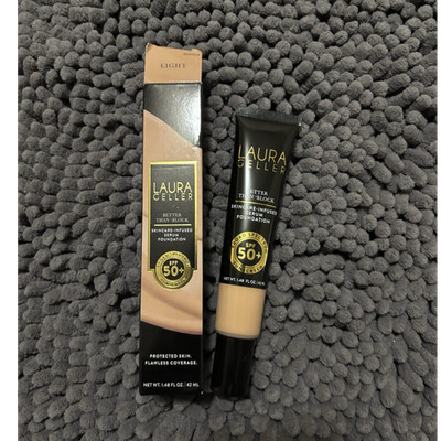 Laura Geller Better Than-Block Serum Foundation SPF 50+ Light 1.48 fl oz