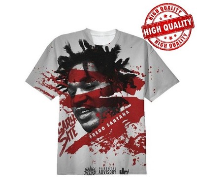 Thank you Fredo Santana Blood T Shirt Polyester 3D AOP S-6XL 1UU082