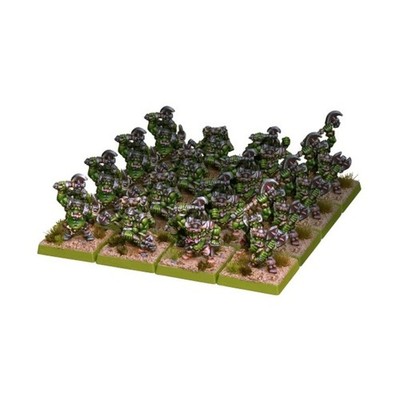 Spellcrow Argatoria Mini 10mm Orc Warriors Full Unit Pack New