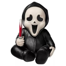 Espíritu Halloween Bebé Fantasma Cara Grito Horror Bebés Estático Sentado Prop NUEVO