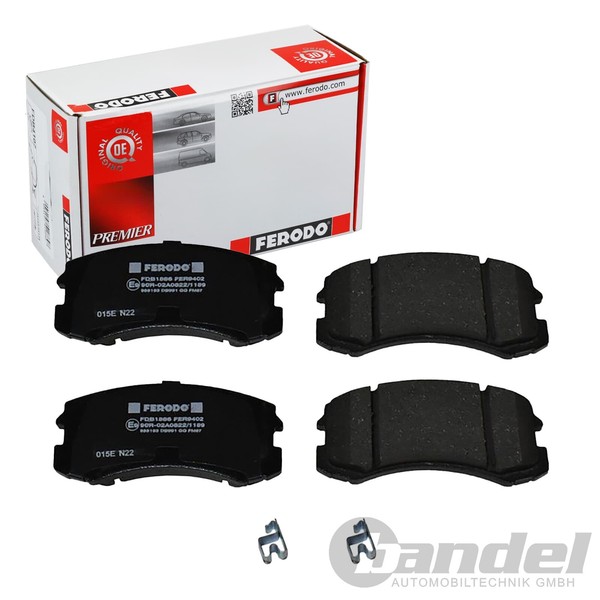 Ferodo ECO-FRICTION BremsbelÄGe Vorne Passend FüR Mitsubishi Galant Lancer Space-image