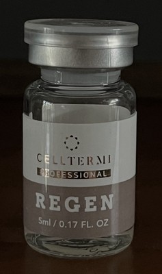 Celltermi Regan EGF Peptide Skin Booster Microneedling Korean Skincare 1Vial 5ML