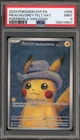 Pokemon Pikachu with Grey Felt Hat Van Gogh Full Art Promo SVP EN 085 PSA 9 Mint