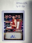 Topps Hoops 2025-26-Yang Hansen Trail Blazers First Signs Auto RC #HFS-YH/99