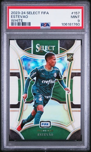 2023-24 Select FIFA Estevao White PSA9