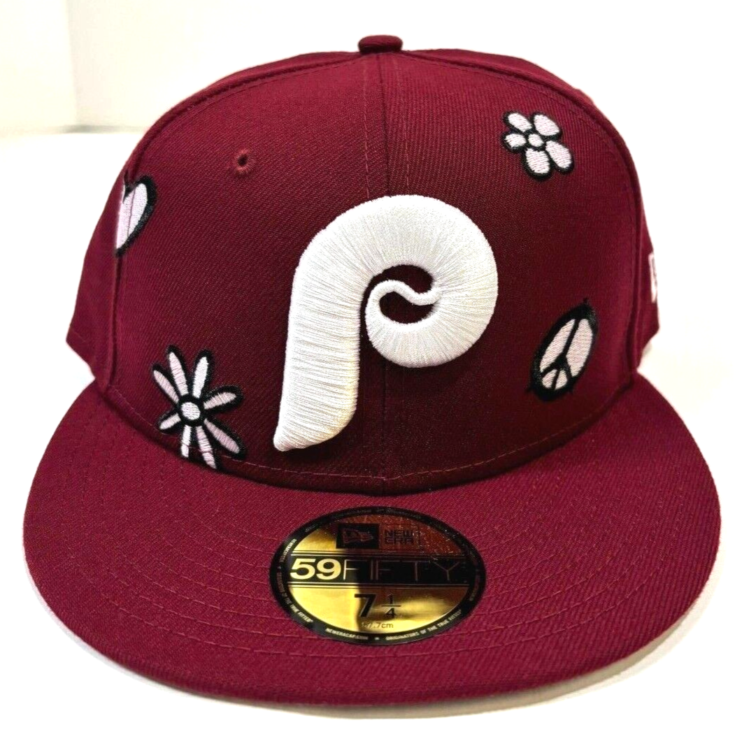 Philadelphia Phillies MLB Sunlight Pop Cooperstown NE Fitted Hat