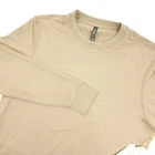 Vuori Sweatshirt Mens XL Beige Ponto Performance Crew DreamKnit Zip Pocket