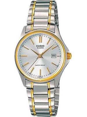 Damenuhr Ltp-1183g-7a, silber-gold, inkl. Box & Gravur, Neu