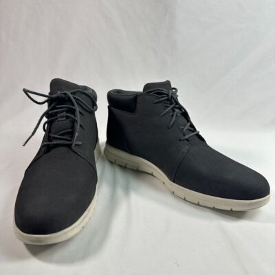 Timberland Men's Graydon Chukka Dark Gray Nubuck Lightweight Boot