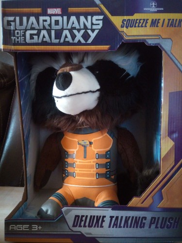 Marvel Guardians Of The Galaxy Set Disney Neca Scalers Plush Comic Rocket Groot - Picture 6 of 7
