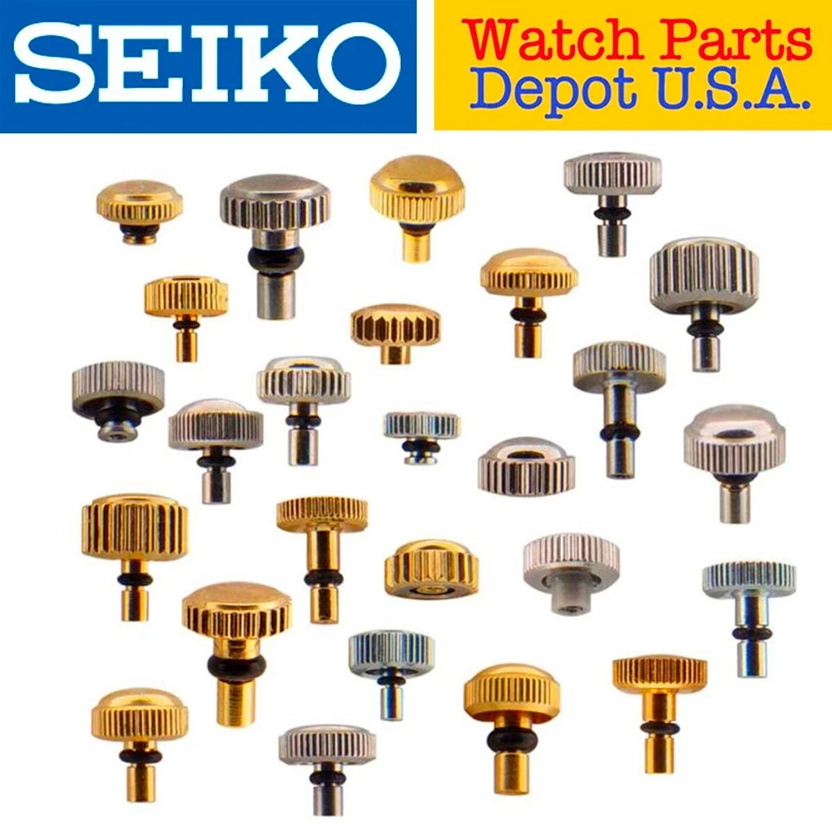 Seiko Diver Seiko Crown Replacement CT210 – Crown – SKX013