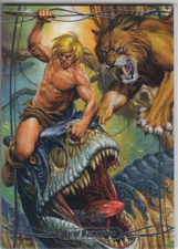 2016 Marvel Masterpieces BASE #15 KA-ZAR #1265/1999 Tier 1 Combo Ship😍*