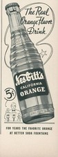 1941 Nesbitt's California Orange Flavor Drink Soda Fountains Vintage Print Ad L4