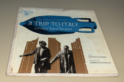 Renzo Rossellini Viaggo In Italia Trip To Italy Mercury 1954 Ingrid Bergman Rare