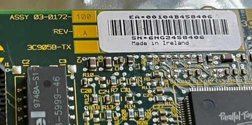 3C905B-TX 03-0172-100 PCI NETWORK CARD 3-COM fd3d3 - Picture 3 of 4