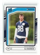 AJ BARNER #367 2024 PANINI DONRUSS SEAHAWKS ROOKIE RC