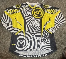 Moose Racing Jersey Large Yellow Mens Perfect Long Sleeve