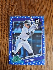 2023 Donruss Baseball Rated Prospect Base Independence Day #46 Zac Veen