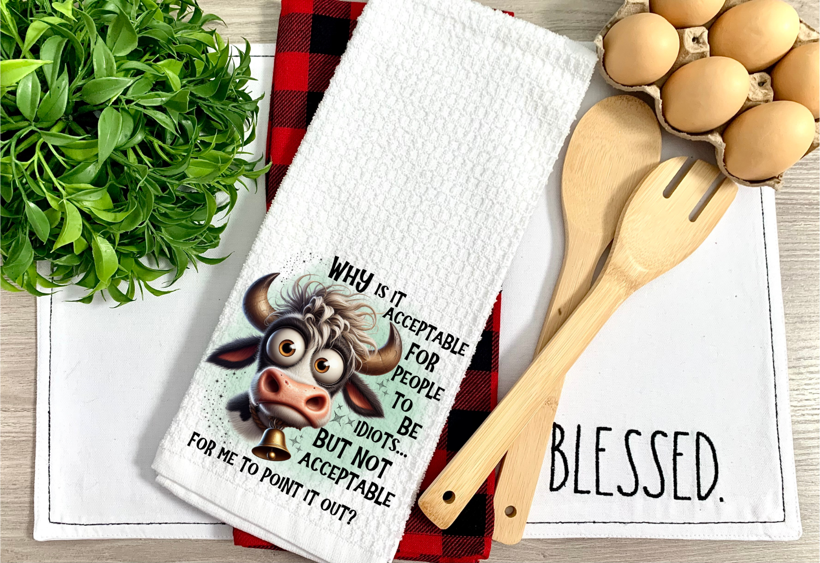 Waffle Weave Microfiber Dish Tea Towel 16x24 Inches T298 Soft Absorbent Kitchen Towel