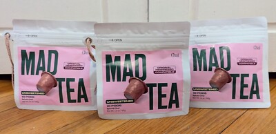 30 Mad Tea Chai Tea Nespresso Original Capsules | Dairy Free & Unsweetened 