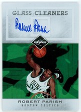 2011-12 Limited Glass Cleaners Robert Parish On-Card Auto 31/99 #11