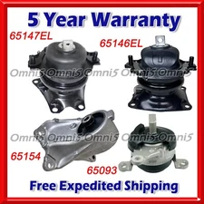 N897 Fits 2018-23 Honda Odyssey 3.5L 10 Speed AUTO Motor & Transmission Mount 4X