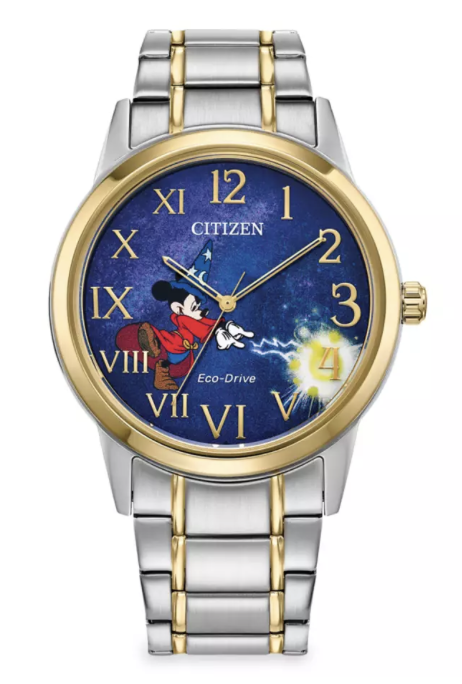 Disney Parks Sorcerer Mickey Mouse Eco-Drive Watch by Citizen New