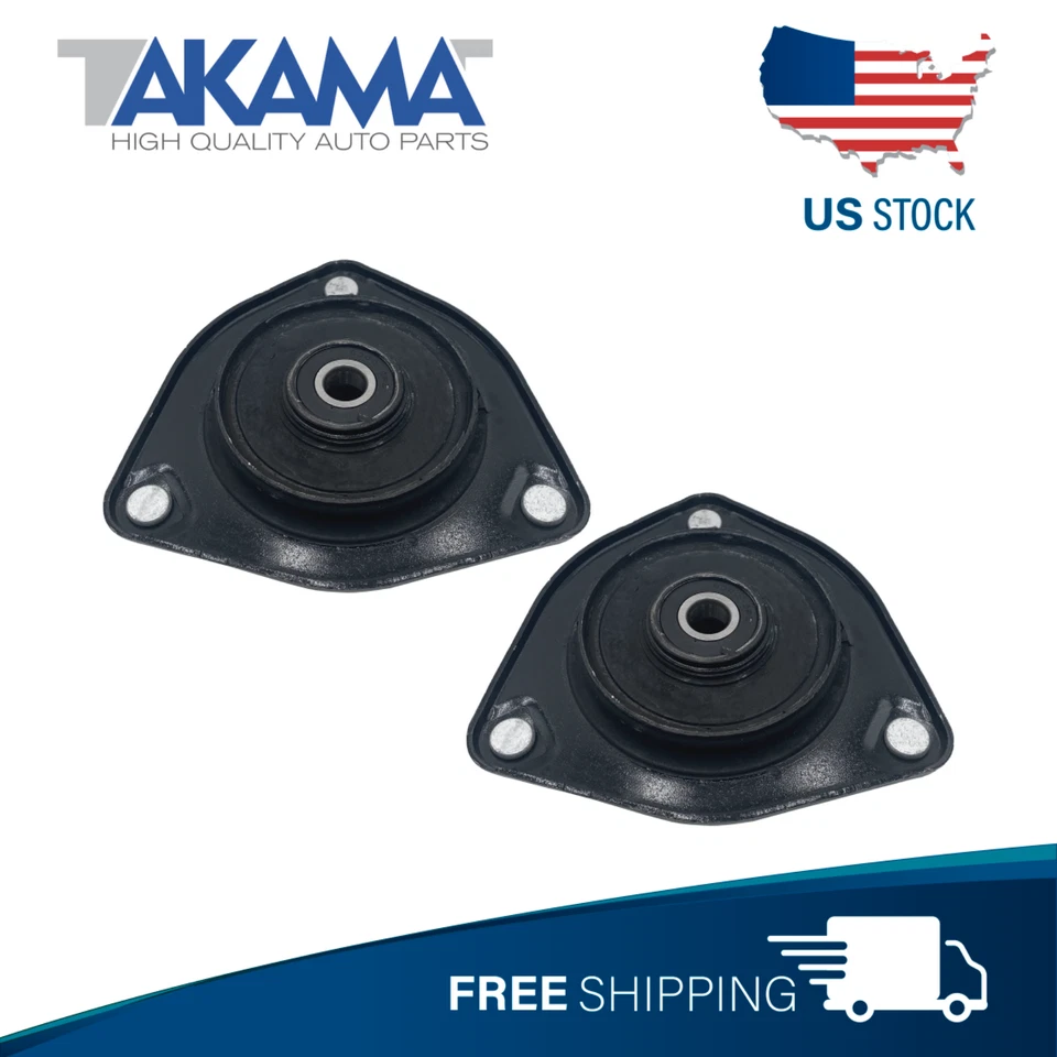 2 pcs Front Strut Mounts Kit Front Pair of 2 for HYUNDAI ELANTRA, TIBURON - Image 2 of 4