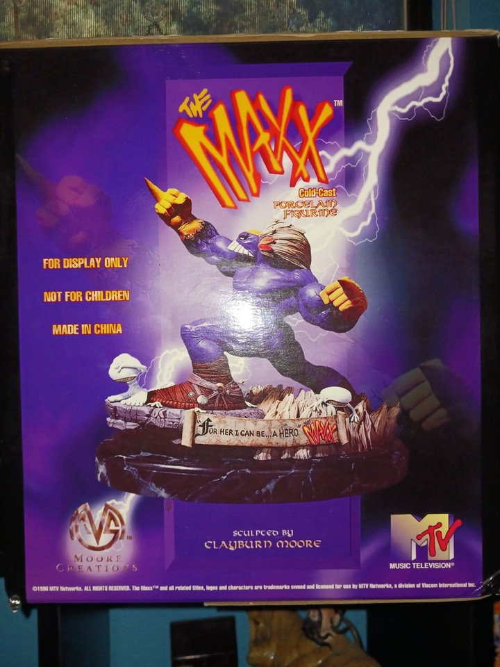 The MAXX STATUE Clayburn Moore Creations MTV #390/3500 Sam Kieth Image Comics | eBay