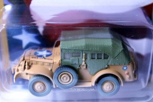 Johnny Lightning Wheeled Warriors #2 WWII Dodge WC57 Command Car B/2 - Picture 2 of 2