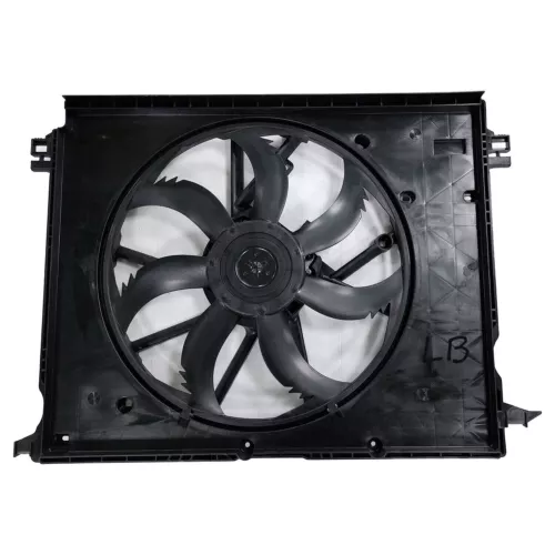 Dual Radiator Condenser Cooling Fan Assembly For 2021-2024 Toyota Sienna LE XLE - Picture 3 of 8