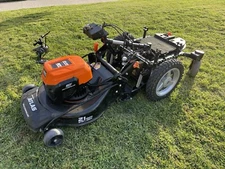 Remote Control Lawnmower, Leaf Blower And Utility Cart. 