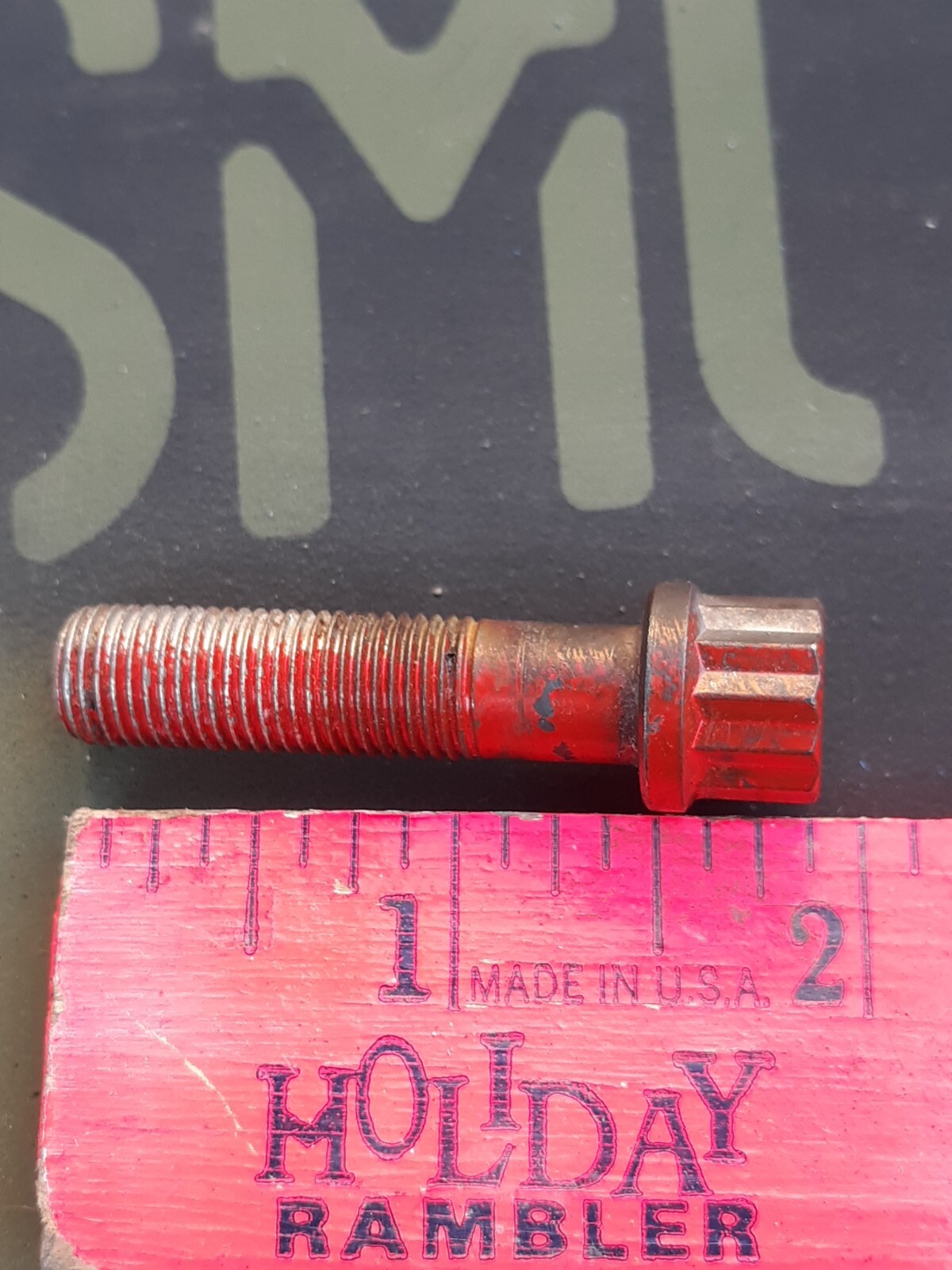 NASA Apollo mission Boeing Saturn V rocket space shuttle bolt FLOWN IN SPACE