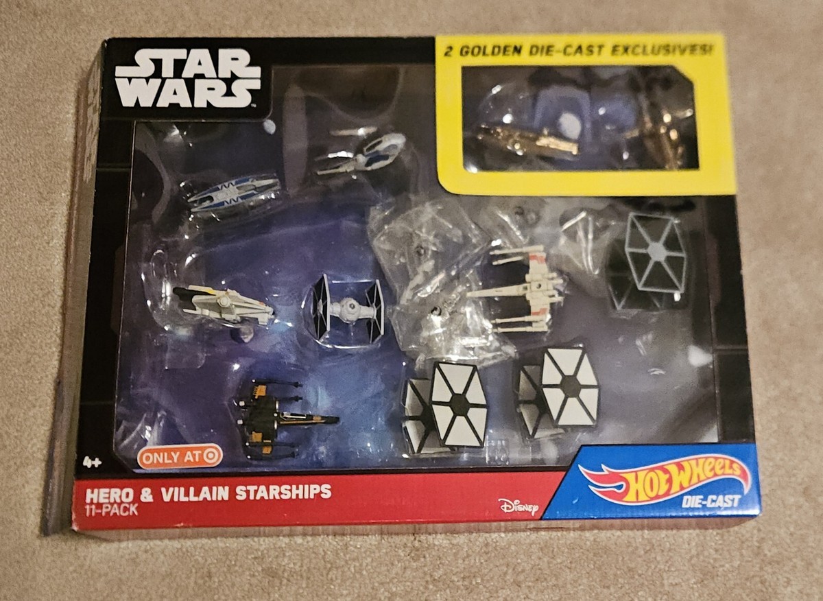 Star Wars Hot Wheels Hero and Villain Starships Target