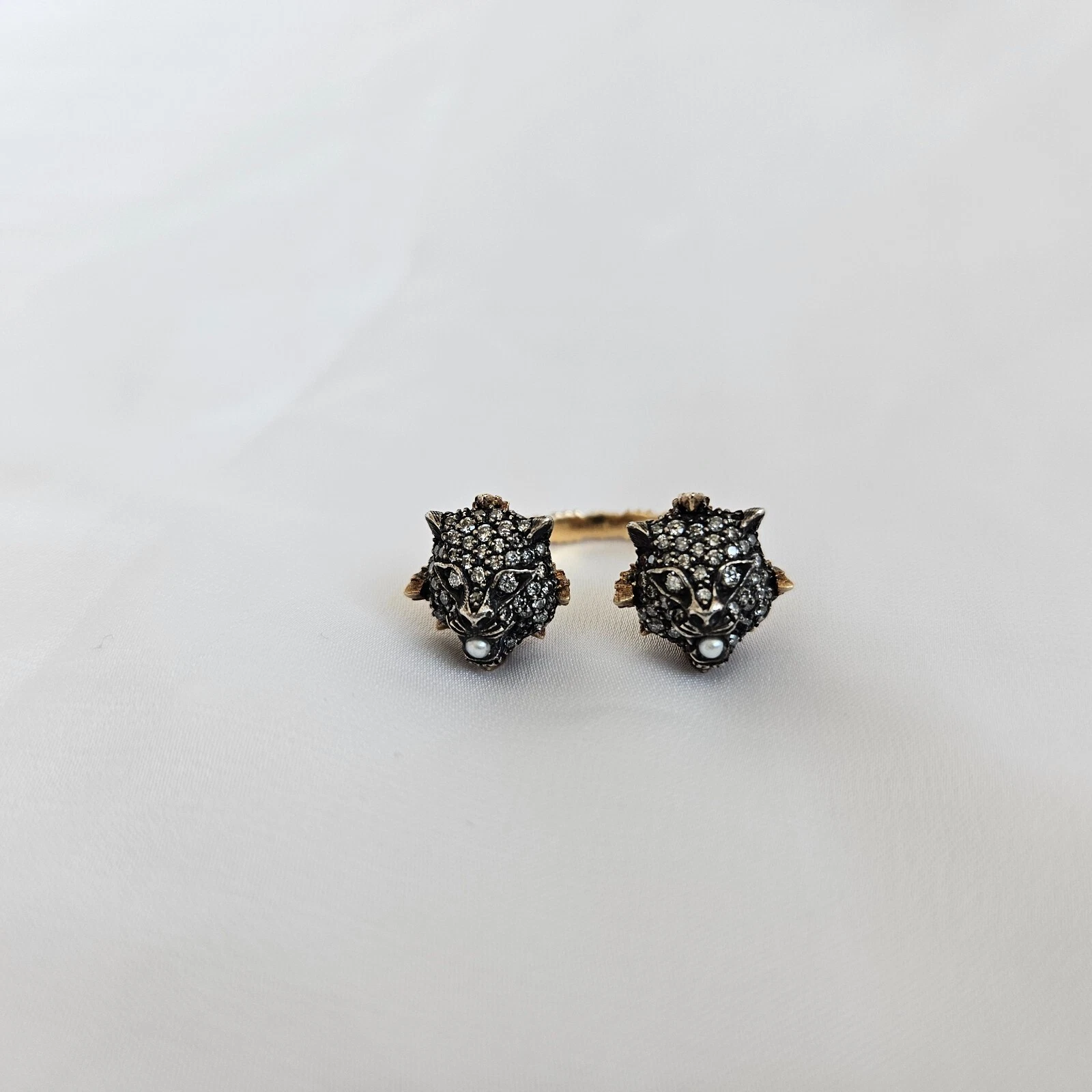 Bijou bague dorée Gucci Le Marche Des Merveilles