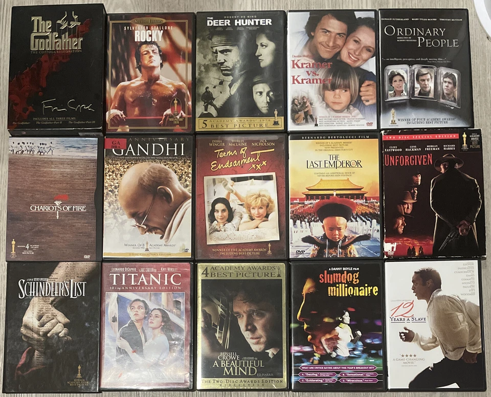 ACADEMY AWARD BEST PICTURE WINNERS & OSCAR NOMINEES ON DVD SALE YOU PICK Foto 3 de 4
