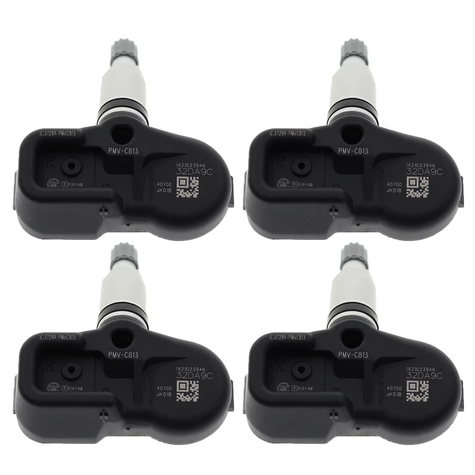 SENSOR MONITOR DE PRESIÓN DE NEUMÁTICOS 4 PIEZAS TPMS para Nissan 370Z 2009 - 2010 / Versa 2013 Foto 3 de 4