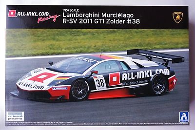AOSHIMA 1/24 Lamborghini Murcielago R-SV 2011 GT1 Zolder #38