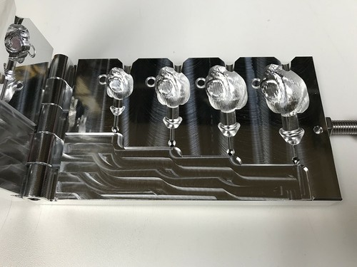 Saltwater Bullhead Jig mold 2,4,6,8oz CNC Aluminum - Picture 2 of 7