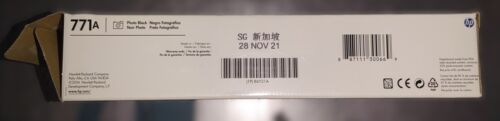 Genuine HP B6Y21A #771A Photo Black Ink Cartridge EXP 2015-2021 - Picture 4 of 4