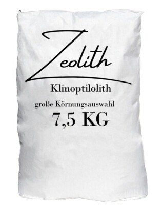 Zeolith 7,5kg Zeolithpulver Phosphatbinder Zeolite Zeoliet Filtermaterial