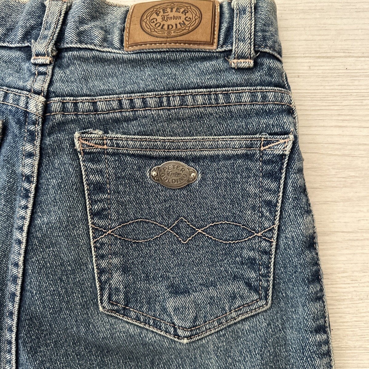 PETER Golding LONDON 　ピーターゴールディン チャイナパンツ Peter Golding London Vintage Jeans | eBay